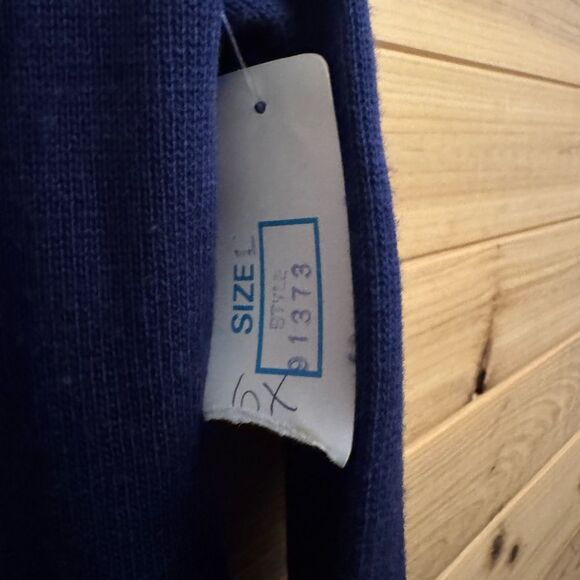 NWT Vintage Nann Knits Size 6X Long Sleeve Sailor Nautical Dress - Picture 8 of 12